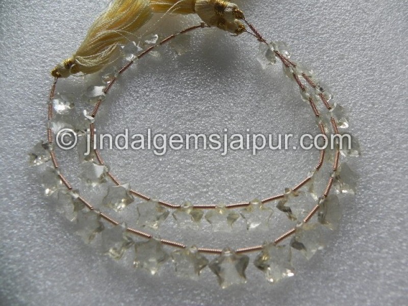 Scapolite Star Cut Shape Beads